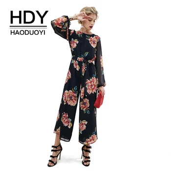 HDY Haoduoyi Flirty Print See-Through Sexy Party Backless Jumpsuit Streetwear Sping Long Sleeve Lady Jumpsuits New Arrival
HDY Haoduoyi Flirty Print See-Through Sexy Party Backless Jumpsuit Streetwear Sping Long Sleeve Lady Jumpsuits New Arrival