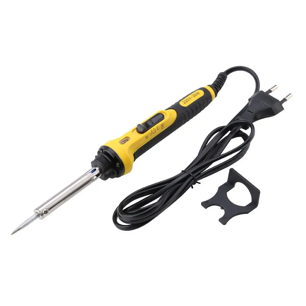 220V 30W Soldering Iron Gun Electric Temperature Gun Welding Soldering Iron EU plug Welding Iron Pen
220V 30W Soldering Iron Gun Electric Temperature Gun Welding Soldering Iron EU plug Welding Iron Pen