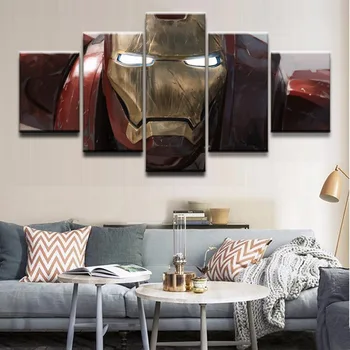 Canvas Wall Art Picture HD Printed Painting Framework Modern Children Room Unique gift Decor 5 Panel Movie Iron Man Poster
Canvas Wall Art Picture HD Printed Painting Framework Modern Children Room Unique gift Decor 5 Panel Movie Iron Man Poster