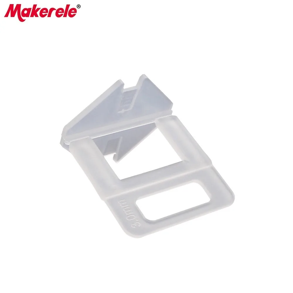 100pcs Tile Leveling System Clips Kit Wall Floor Tile Spacer Tiling Tool 3mm Transparent Disposable PVC Base
100pcs Tile Leveling System Clips Kit Wall Floor Tile Spacer Tiling Tool 3mm Transparent Disposable PVC Base