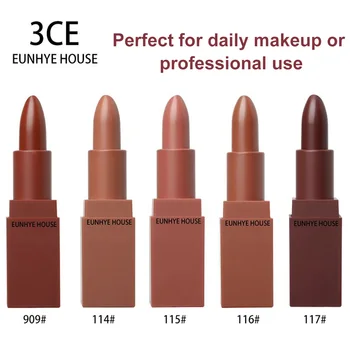3CE Eunhye House Lips Make up Matte Lipstick Moisturizing Lasting Easy Use Lip Balm Hot Colors Lip Tint Makeup Lipsticks
3CE Eunhye House Lips Make up Matte Lipstick Moisturizing Lasting Easy Use Lip Balm Hot Colors Lip Tint Makeup Lipsticks