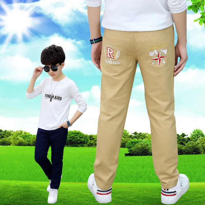 Children's clothing casual kids trousers 2019 new spring and autumn sports cotton single pants 3-14 years boys clothes
Children's clothing casual kids trousers 2019 new spring and autumn sports cotton single pants 3-14 years boys clothes