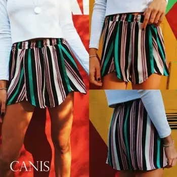 2019 NEW Women Summer Shorts Patchwork Printed Girls Casual Short Hot Loose Stripe Ladies Mini Trousers
2019 NEW Women Summer Shorts Patchwork Printed Girls Casual Short Hot Loose Stripe Ladies Mini Trousers