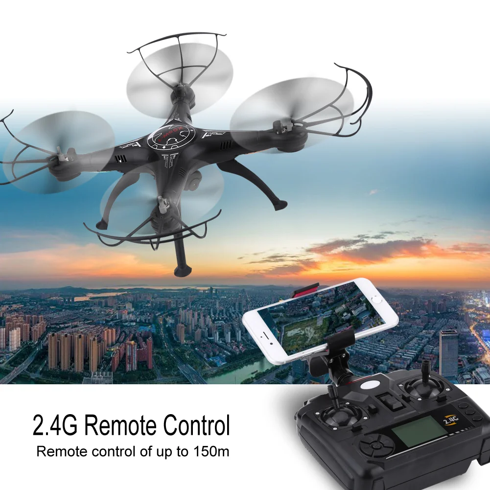 2.4Ghz Wifi Remote Control RC Quadcopter Helicopter Drone Profissional Toy With 2MP Camera HD adjustable angle RC quadrocopter
2.4Ghz Wifi Remote Control RC Quadcopter Helicopter Drone Profissional Toy With 2MP Camera HD adjustable angle RC quadrocopter