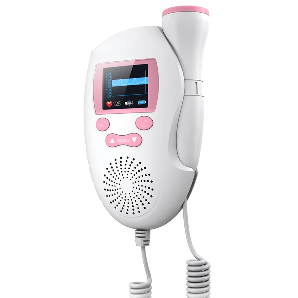 AF-703 Pocket Heart Beat Monitor Fetal Doppler Baby Heart Rate Monitor Detection Without Batteries (TFT Double Colorful Display)
AF-703 Pocket Heart Beat Monitor Fetal Doppler Baby Heart Rate Monitor Detection Without Batteries (TFT Double Colorful Display)
