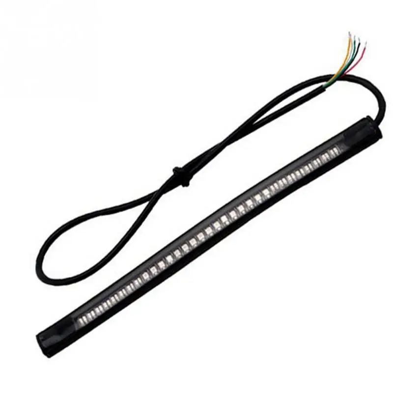 48 LED 3528 3014 smd Dual Color Yellow Red Light motorcycle strip turn signal tail rear brake stop Waterproof Bulb lamp
48 LED 3528 3014 smd Dual Color Yellow Red Light motorcycle strip turn signal tail rear brake stop Waterproof Bulb lamp