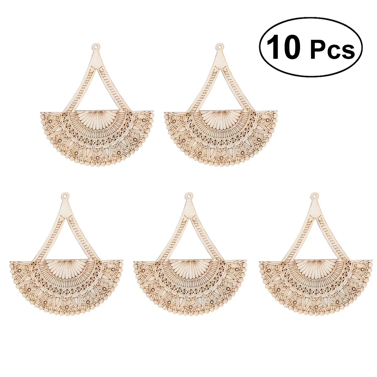 10Pcs Ethnic Style Eardrop Shaped Wood Cutout Chips for Wedding Party Decoration Sector
10Pcs Ethnic Style Eardrop Shaped Wood Cutout Chips for Wedding Party Decoration Sector