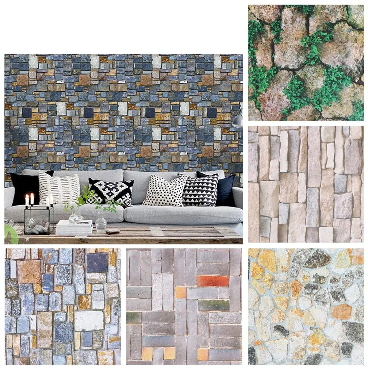 Self adhesive Waterproof TV Background Brick Wallpapers Living Room Wallpaper Mural Bedroom Decorative Stickers 45CMX10M
Self adhesive Waterproof TV Background Brick Wallpapers Living Room Wallpaper Mural Bedroom Decorative Stickers 45CMX10M