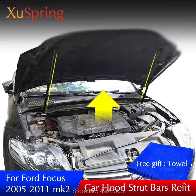 Car Hood Cover Hydraulic Rod Strut Spring Lift Support Shock Bracket Bars No Drilling/Welding For 2005-2011 ford focus 2
Car Hood Cover Hydraulic Rod Strut Spring Lift Support Shock Bracket Bars No Drilling/Welding For 2005-2011 ford focus 2