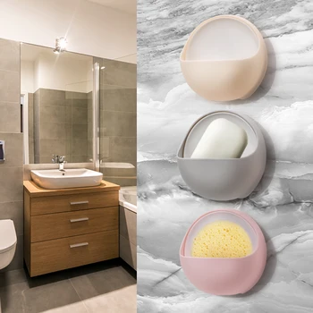 Creative Suction Cup Drain Soap Box Plastic Holder Soap Dish Case Storage Rack Strong Sucker Bathroom Accessories
Creative Suction Cup Drain Soap Box Plastic Holder Soap Dish Case Storage Rack Strong Sucker Bathroom Accessories