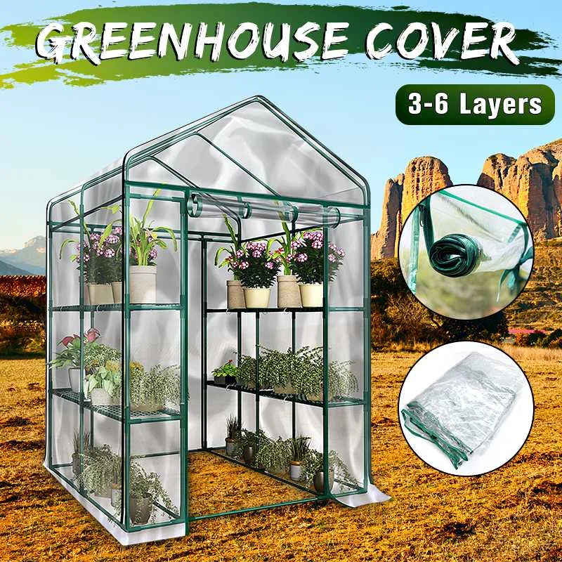Garden Greenhouse Keep Warm Protect PE Cover Roof Walk-In Green Hot Plant House Shed Storage Plants Keep Out Bugs Insects
Garden Greenhouse Keep Warm Protect PE Cover Roof Walk-In Green Hot Plant House Shed Storage Plants Keep Out Bugs Insects