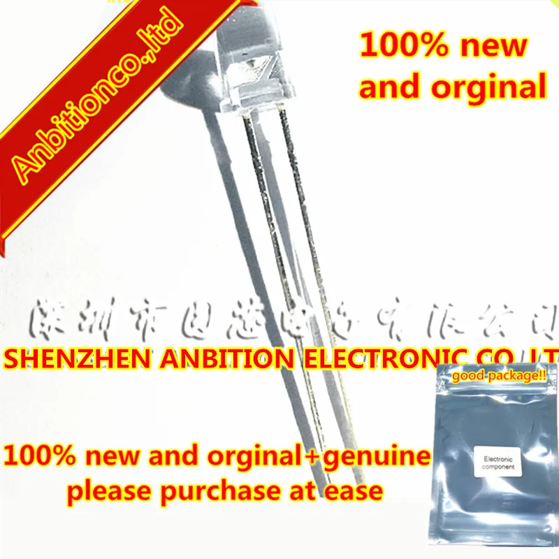 20pcs 100% new and orginal LTE-4208 A New Infrared Emitter Tube with 5 mm Wavelength 940 nm Angle of View 20 Degree in stock
20pcs 100% new and orginal LTE-4208 A New Infrared Emitter Tube with 5 mm Wavelength 940 nm Angle of View 20 Degree in stock