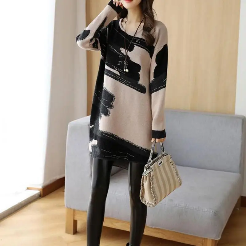 Womens Dress Winter Dress Woman 2018 Autumn Casual O Neck Irregular Furry Thickened Printed Long Sleeves Plus Size
Womens Dress Winter Dress Woman 2018 Autumn Casual O Neck Irregular Furry Thickened Printed Long Sleeves Plus Size