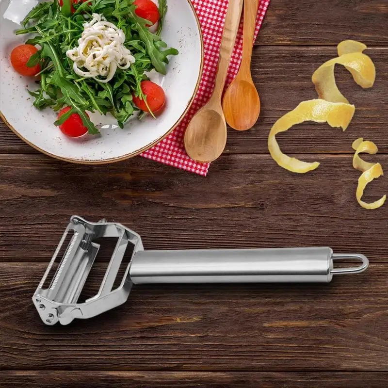 Multifunctional Vegetable Peeler Fruit Slicer Melon Planer Potato Cutter Radish Carrot Grater Stainless Steel Kitchen Tools E5M1
Multifunctional Vegetable Peeler Fruit Slicer Melon Planer Potato Cutter Radish Carrot Grater Stainless Steel Kitchen Tools E5M1