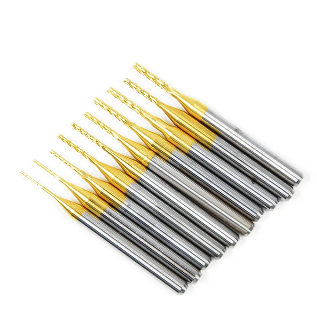 New Titanium Coated Milling Cutter Engraving Edge Cutter CNC Router Bits End Mill for PCB Machine 0.80mm/1.0mm/1.2mm/1.5mm/1.6mm
New Titanium Coated Milling Cutter Engraving Edge Cutter CNC Router Bits End Mill for PCB Machine 0.80mm/1.0mm/1.2mm/1.5mm/1.6mm