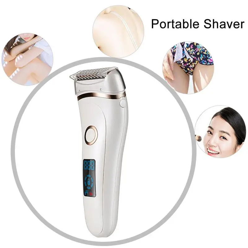 USB Rechargeable Wet And Dry Shaver Epilator Electric Hair Trimmer For Men Women Legs Private Parts Shaving With LCD Drop Ship
USB Rechargeable Wet And Dry Shaver Epilator Electric Hair Trimmer For Men Women Legs Private Parts Shaving With LCD Drop Ship