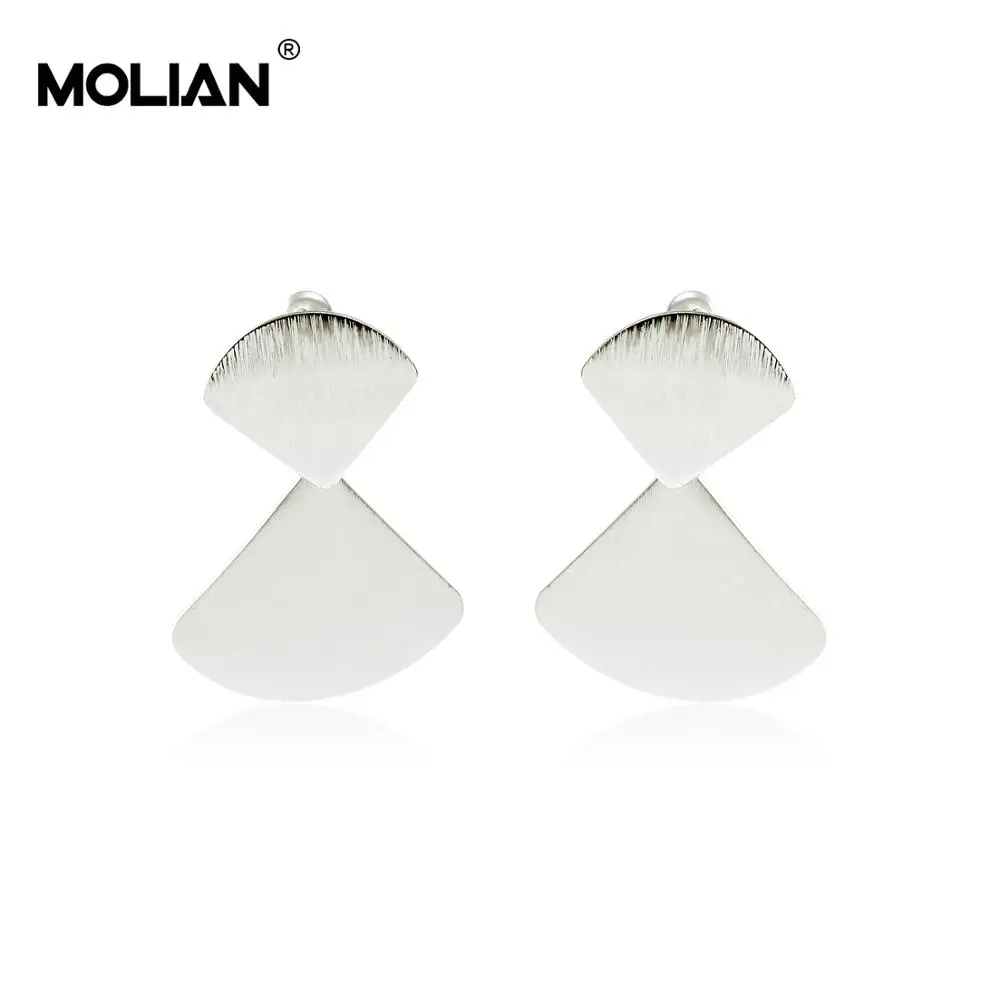 MOLIAN Brushed metal Cubic Zirconia Gothic drop earrings Silver Copper Gold Punk Eardrop jewelry for women Vintage Wedding
MOLIAN Brushed metal Cubic Zirconia Gothic drop earrings Silver Copper Gold Punk Eardrop jewelry for women Vintage Wedding