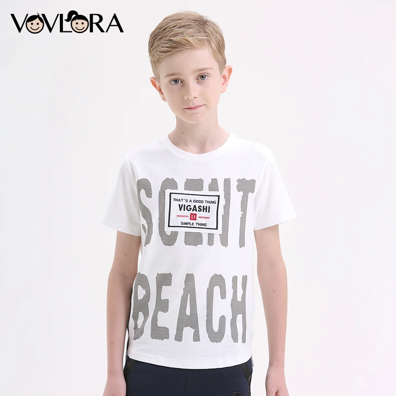Cotton T-Shirts For Boys 2018 Kids T Shirts Tops Summer Printed Letter Children Clothes Fashion Size 7 8 9 10 11 12 13 14 Years
Cotton T-Shirts For Boys 2018 Kids T Shirts Tops Summer Printed Letter Children Clothes Fashion Size 7 8 9 10 11 12 13 14 Years