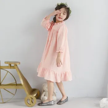 Toddler Princess Dress Girls Party Autumn Spring 2019 New Teenage Long Sleeve Cotton Dresses For Girls Clothes Pink Beige
Toddler Princess Dress Girls Party Autumn Spring 2019 New Teenage Long Sleeve Cotton Dresses For Girls Clothes Pink Beige