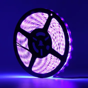 UV LED Strip Lamp UV Black Light Kit Flexible Black Light Beads Strip Tape For Indoor Party Stage Lighting Outdoor Decoration
UV LED Strip Lamp UV Black Light Kit Flexible Black Light Beads Strip Tape For Indoor Party Stage Lighting Outdoor Decoration