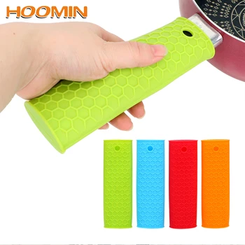 HOOMIN Pan Pot Handle Cover Potholder Silicone Non-slip Cookware Parts Saucepan Skillet Holder Grip Kitchen Accessories
HOOMIN Pan Pot Handle Cover Potholder Silicone Non-slip Cookware Parts Saucepan Skillet Holder Grip Kitchen Accessories