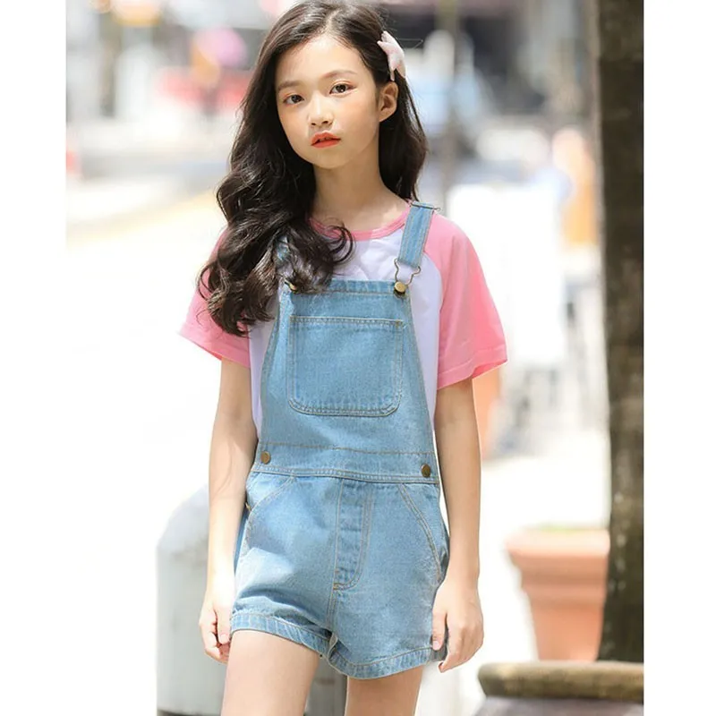Fashion 2019 Summer Teenage Infant Girls Denim Overalls For Kids Jeans Jumpsuit Girls Blue Shorts Bottoms Children Clothing
Fashion 2019 Summer Teenage Infant Girls Denim Overalls For Kids Jeans Jumpsuit Girls Blue Shorts Bottoms Children Clothing