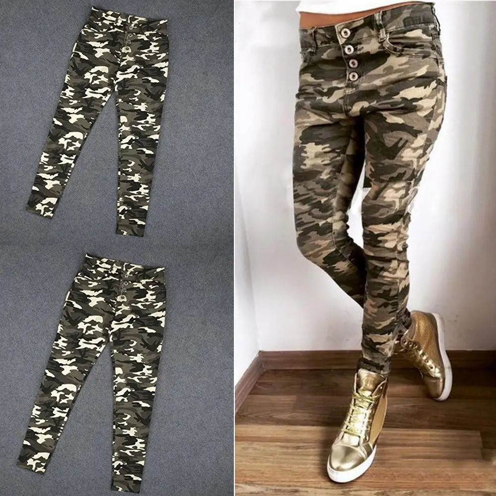 Hirigin Hot Military Army Cargo Pants Fall 2018 Newest Casual Joggers Button Army Harem Camo Streetwear Punk Women Pencil Pants
Hirigin Hot Military Army Cargo Pants Fall 2018 Newest Casual Joggers Button Army Harem Camo Streetwear Punk Women Pencil Pants