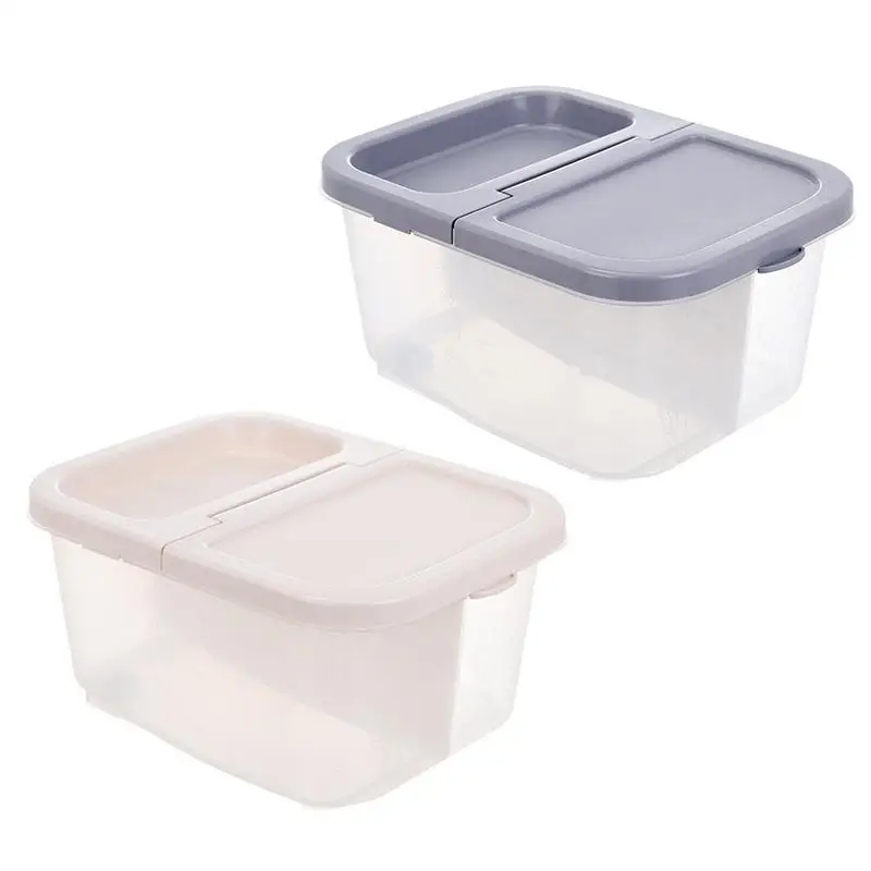 Multifunctional Rice Storage Container Plastic Grain Bucket For Home 10KG Kitchen Bottles Eggs Organizer Lid-Locking Storage Box
Multifunctional Rice Storage Container Plastic Grain Bucket For Home 10KG Kitchen Bottles Eggs Organizer Lid-Locking Storage Box