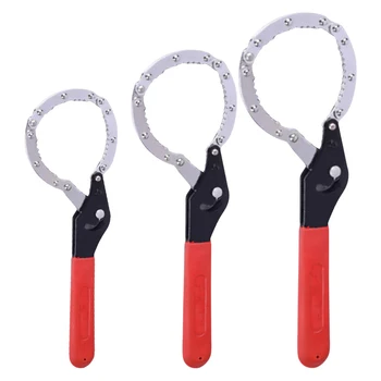 60mm-110mm Chain Type Oil Filter Wrench Auto Tool Engine Box Spanner Oil Fuel Filter Wrench Removal Tool Remover Adjustable
60mm-110mm Chain Type Oil Filter Wrench Auto Tool Engine Box Spanner Oil Fuel Filter Wrench Removal Tool Remover Adjustable