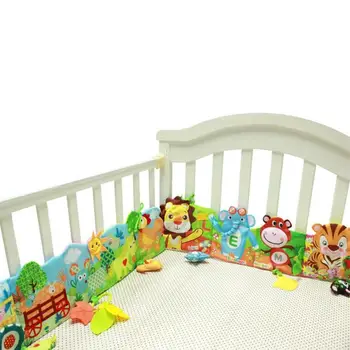 Baby Safety Bumpers Cotton Ruffle Farm Baby Toys Cartoon Lion Cloth Book Rattle Infant Stroller Bed Crib Baby Bedding Products
Baby Safety Bumpers Cotton Ruffle Farm Baby Toys Cartoon Lion Cloth Book Rattle Infant Stroller Bed Crib Baby Bedding Products