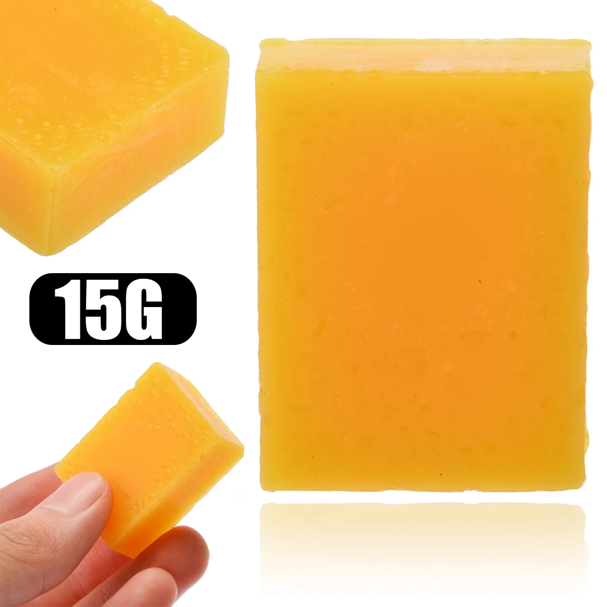 15g Organic Beeswax Cosmetic Grade Filtered Natural Pure Yellow Honey Bees Wax Bar Furniture Protective
15g Organic Beeswax Cosmetic Grade Filtered Natural Pure Yellow Honey Bees Wax Bar Furniture Protective