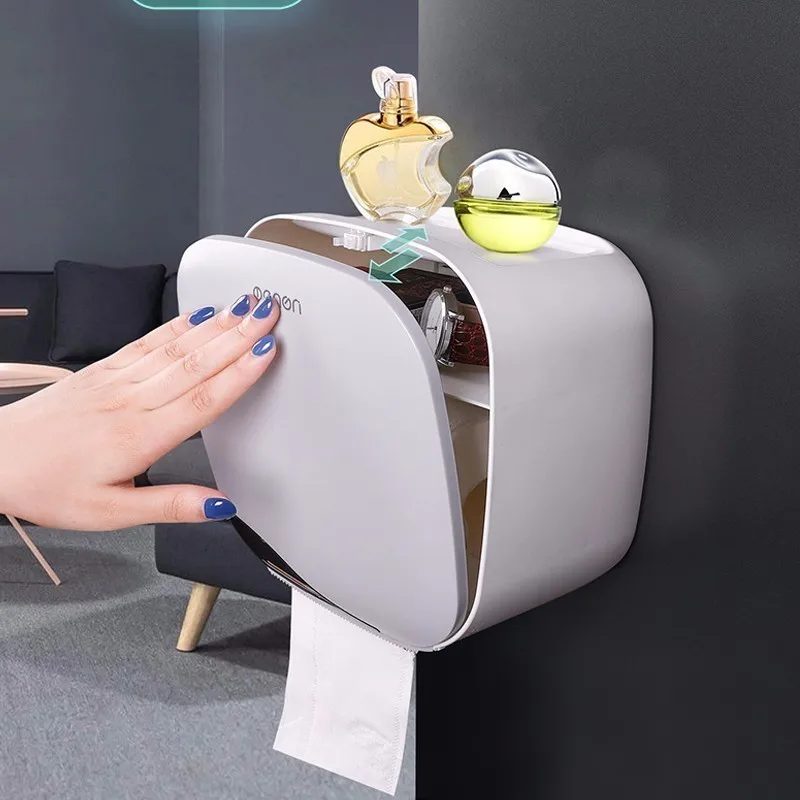 Fashion Toilet Tissue Box Free Punching Holder Wall Mounted ABS Tissue Case Storage Napkin Container Kitchen Accessories
Fashion Toilet Tissue Box Free Punching Holder Wall Mounted ABS Tissue Case Storage Napkin Container Kitchen Accessories