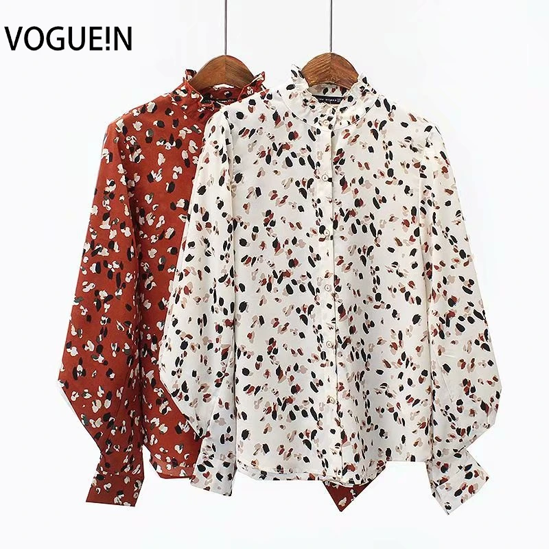 VOGUEIN New Womens Vintage Floral Print Long Lantern Sleeve 2 Colors Top Shirt Blouse Wholesale
VOGUEIN New Womens Vintage Floral Print Long Lantern Sleeve 2 Colors Top Shirt Blouse Wholesale