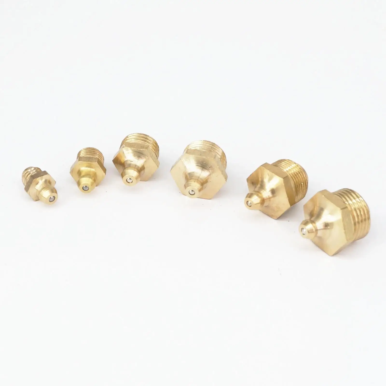 M4 M5 M6 M8 M10 M12 M14 M16 M18 M20 Metric Male Thread Taper Straight Brass Grease Zerk Nipple Fitting For Oil Grease Gun
M4 M5 M6 M8 M10 M12 M14 M16 M18 M20 Metric Male Thread Taper Straight Brass Grease Zerk Nipple Fitting For Oil Grease Gun