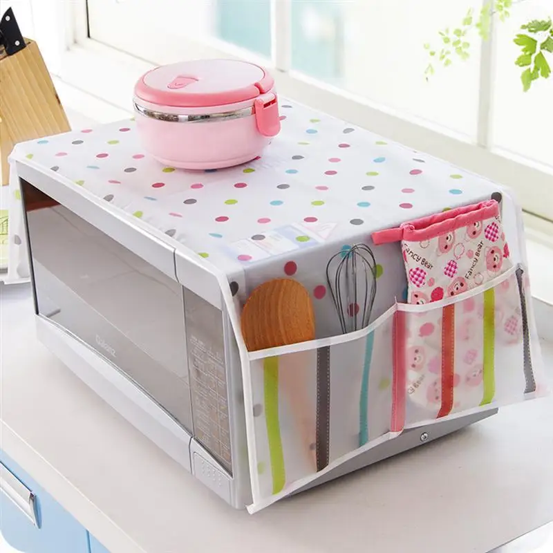 1pc Waterproof Microwave Oven Dust Cover Colorful 2 Pockets Anti-oil Hood Durable Fashion Dot Bright Cover with Storage Bags
1pc Waterproof Microwave Oven Dust Cover Colorful 2 Pockets Anti-oil Hood Durable Fashion Dot Bright Cover with Storage Bags