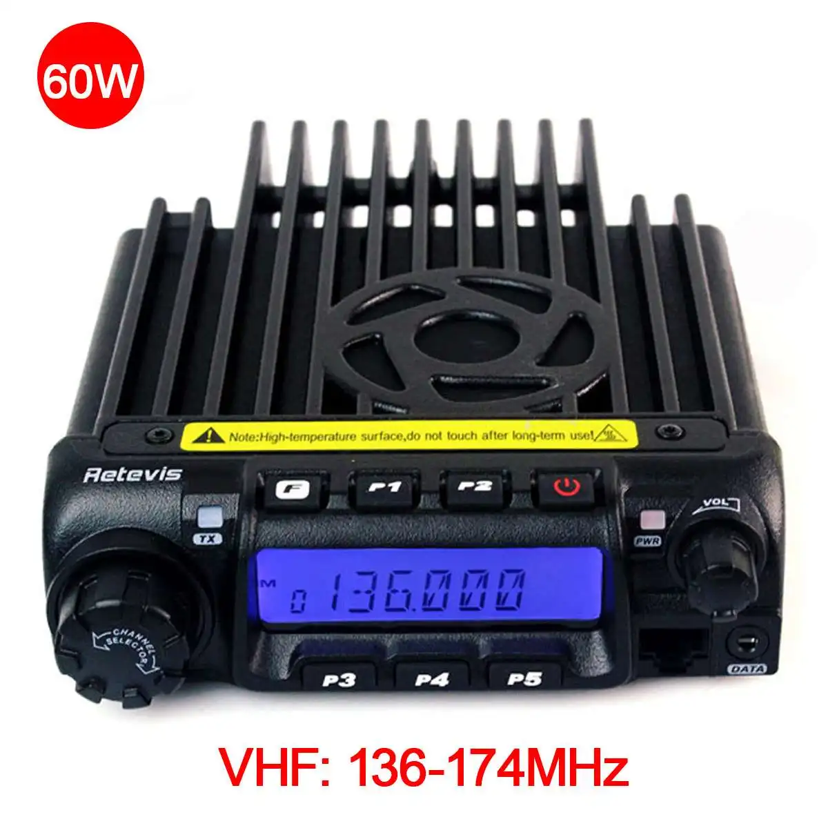Retevis RT-9000D Mobile Car Radio Transceiver VHF 136-174MH (or UHF) 60W 200CH Scrambler Walkie Talkie+Speaker MIC+Program Cable
Retevis RT-9000D Mobile Car Radio Transceiver VHF 136-174MH (or UHF) 60W 200CH Scrambler Walkie Talkie+Speaker MIC+Program Cable