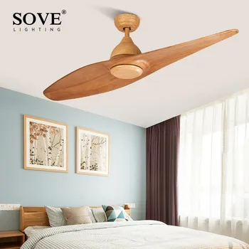 SOVE Creative Design 1 Blade Wooden Ceiling Fan Wood Remote Control Ceiling Fans Without Lights Retro DC Fan Ventilador De Teto
SOVE Creative Design 1 Blade Wooden Ceiling Fan Wood Remote Control Ceiling Fans Without Lights Retro DC Fan Ventilador De Teto