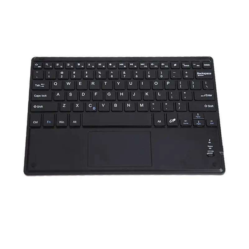 Ultra-Slim Wireless Bluetooth Keyboard with Built-in Multi-touch Touchpad and Rechargeable Battery for Android and Windows
Ultra-Slim Wireless Bluetooth Keyboard with Built-in Multi-touch Touchpad and Rechargeable Battery for Android and Windows