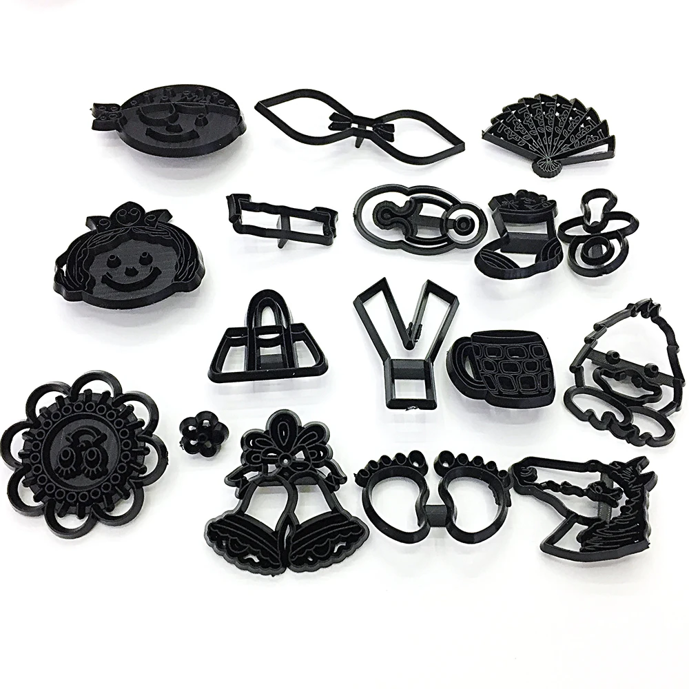 17pcs/set Creative Plastic Cookie Cutter Baby Shower Fondant Cutter Silhouette Cake Mold Cake Decorating Tools Hot Sale 2019
17pcs/set Creative Plastic Cookie Cutter Baby Shower Fondant Cutter Silhouette Cake Mold Cake Decorating Tools Hot Sale 2019