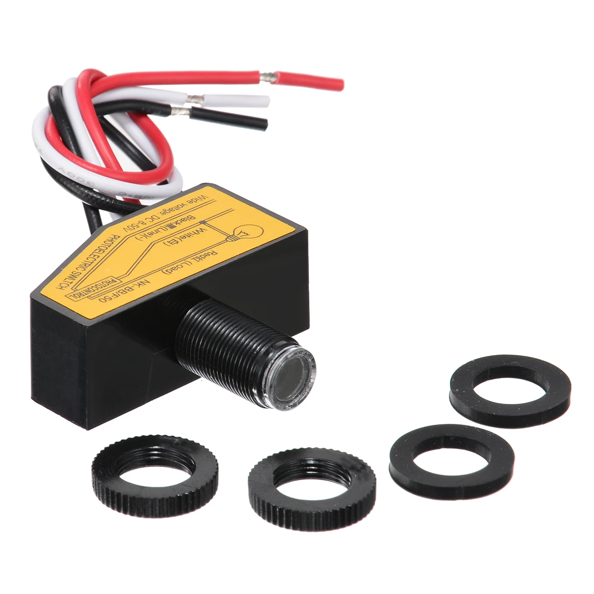 12V DC Dusk to Dawn Photocell Switch Mini Automatic Light Sensor Switches Lighting Accessories
12V DC Dusk to Dawn Photocell Switch Mini Automatic Light Sensor Switches Lighting Accessories