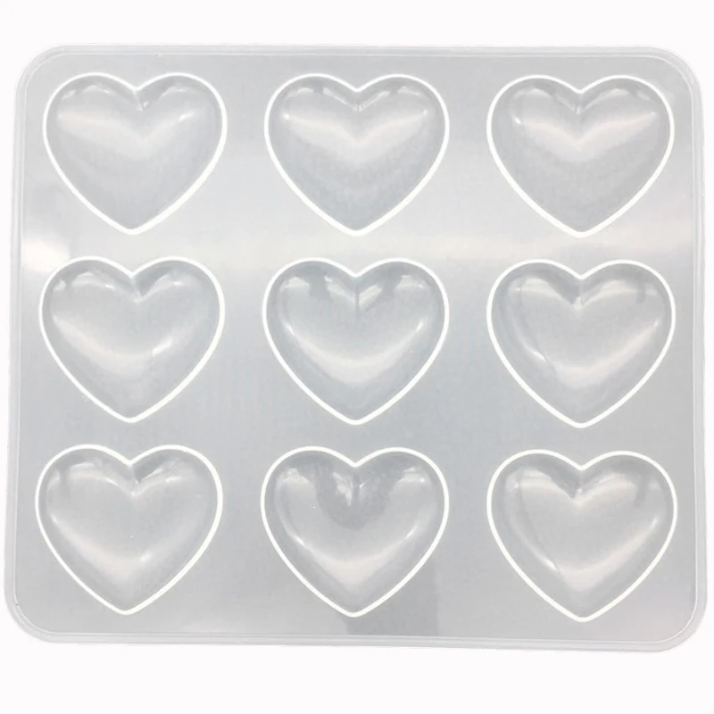 1Pc 9-Even Heart Shape Silicone Cake Mold Diy Chocolate Baking Utensil Cake Decoration Plaster Mold
1Pc 9-Even Heart Shape Silicone Cake Mold Diy Chocolate Baking Utensil Cake Decoration Plaster Mold