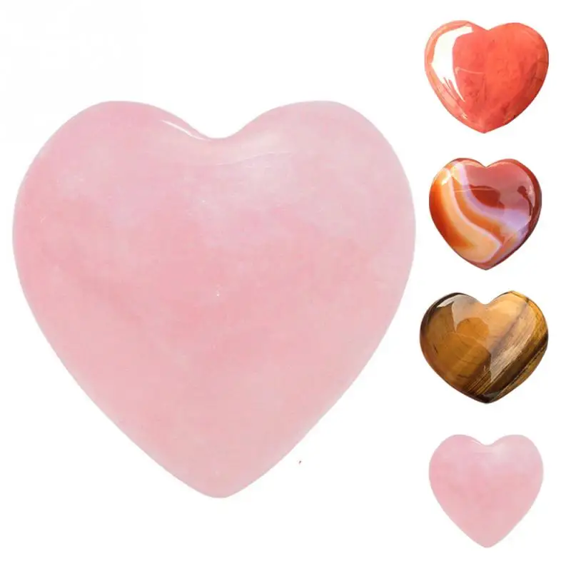 Heart Shaped Stone Natural Rose Quartz Heart Shaped Striped Agate Crystal Carved Palm Love Healing Gemstones Drop Shipping #0118
Heart Shaped Stone Natural Rose Quartz Heart Shaped Striped Agate Crystal Carved Palm Love Healing Gemstones Drop Shipping #0118