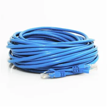 15m CAT5 RJ45 Network Cable Ethernet Cable Internet Network Patch LAN Cable Cord For PC Router DSL Modem Laptop
15m CAT5 RJ45 Network Cable Ethernet Cable Internet Network Patch LAN Cable Cord For PC Router DSL Modem Laptop