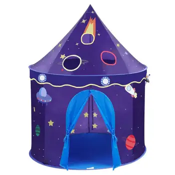 Toy Tents Adorable Castle Playhouse Space Theme Foldable Little Prince And Princess Tent Sturdy Game House For Children Gift Toy
Toy Tents Adorable Castle Playhouse Space Theme Foldable Little Prince And Princess Tent Sturdy Game House For Children Gift Toy