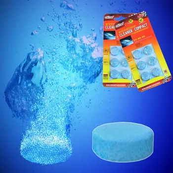 6 Pcs Window Cleaning Tablets Car Windshield Glass Washer Cleaner Compact Effervescent Tablets Detergent 6 pcs=24L Glass Water
6 Pcs Window Cleaning Tablets Car Windshield Glass Washer Cleaner Compact Effervescent Tablets Detergent 6 pcs=24L Glass Water