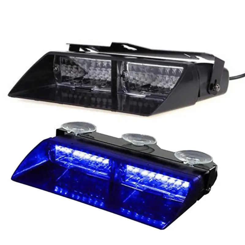 16 LED Auto Car Police Flash Strobe Light Dash Emergency 18 Flashing Led Lamp Blue Warning Light Day Running Flash Light
16 LED Auto Car Police Flash Strobe Light Dash Emergency 18 Flashing Led Lamp Blue Warning Light Day Running Flash Light