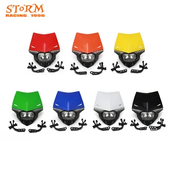 Motorcycle Headlight Headlamp For KTM EXC XC XCF SX SXF SMR CRF KXF KLX YZF WRF RMZ DRZ Enduro Dirt Bike Motocross Supermoto
Motorcycle Headlight Headlamp For KTM EXC XC XCF SX SXF SMR CRF KXF KLX YZF WRF RMZ DRZ Enduro Dirt Bike Motocross Supermoto