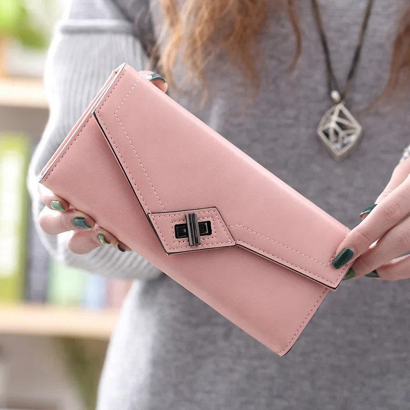 LANVERA Luxury Brand Wallet Women Leather Lady Purses High Quality Ladies Clutch Wallet Long Female Wallet Carteira Feminina 410
LANVERA Luxury Brand Wallet Women Leather Lady Purses High Quality Ladies Clutch Wallet Long Female Wallet Carteira Feminina 410