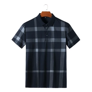 Plus 8xl 6xl 5xl Men Fashion Summer Plaid Lapel Collar Short Sleeve T-shirt Button Top Tees 2018 Summer Fashion Slim Male Tops
Plus 8xl 6xl 5xl Men Fashion Summer Plaid Lapel Collar Short Sleeve T-shirt Button Top Tees 2018 Summer Fashion Slim Male Tops