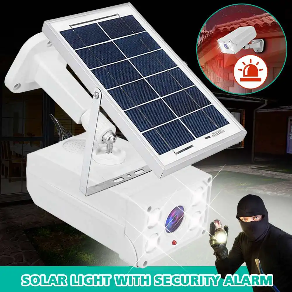 Waterproof PIR Motion Sensor Solar Powered Light Led Solar Lights Garden Security Lamp Outdoor Street Light Security Voice Alarm
Waterproof PIR Motion Sensor Solar Powered Light Led Solar Lights Garden Security Lamp Outdoor Street Light Security Voice Alarm
